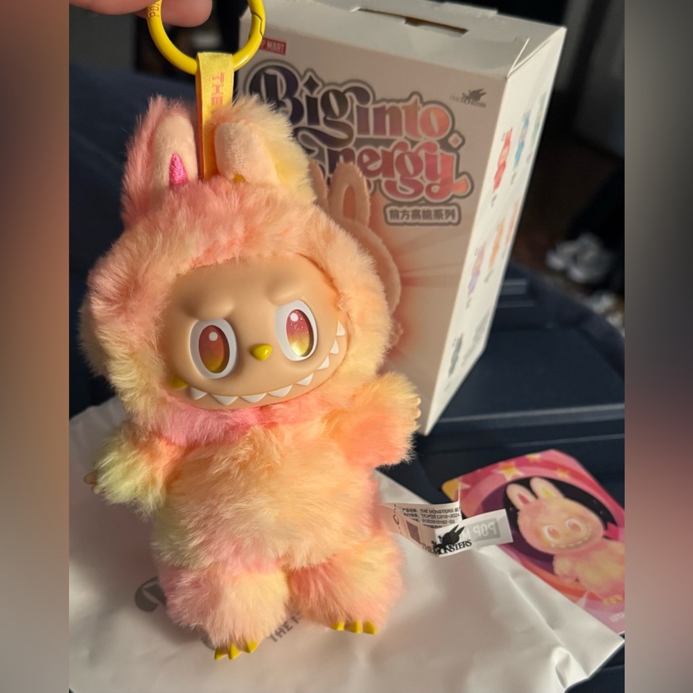 Authentic Pop Mart Big Into Energy Labubu- Loyalty (2 available)